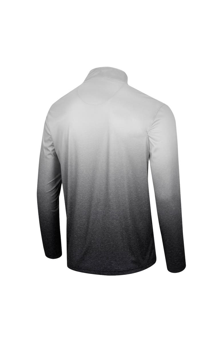 COLOSSEUM Men's Colosseum White/Black Iowa Hawkeyes Laws of Physics Quarter-Zip Windshirt, Alternate, color, 