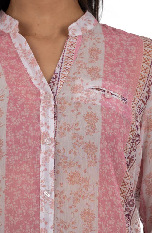 Kut From The Kloth Jasmine Chiffon Button-up Shirt
