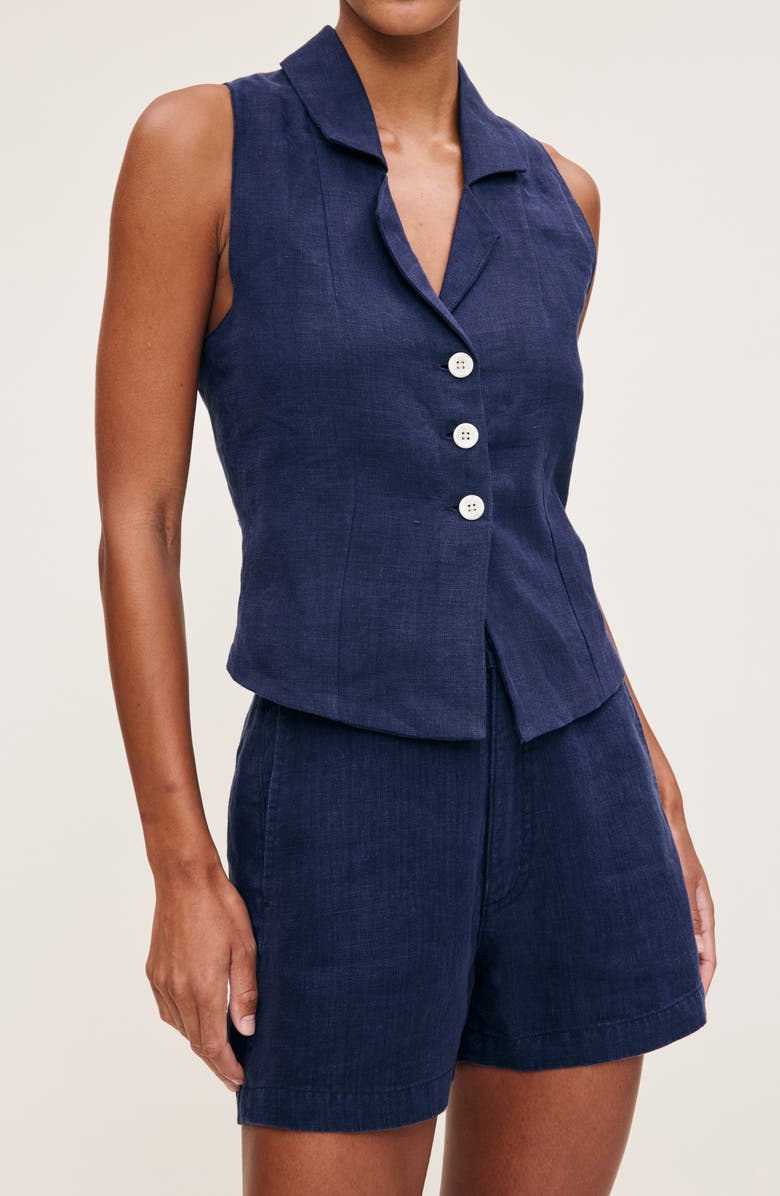 DL1961 Neeve Linen Vest, Main, color, 