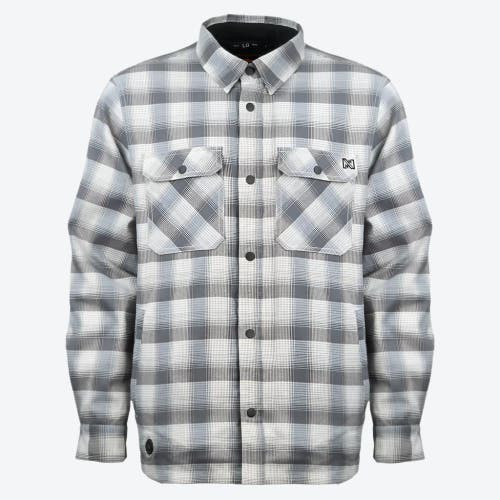 Mobile Warming 3 Season Flannel Heated Shirt Jacket In Multi