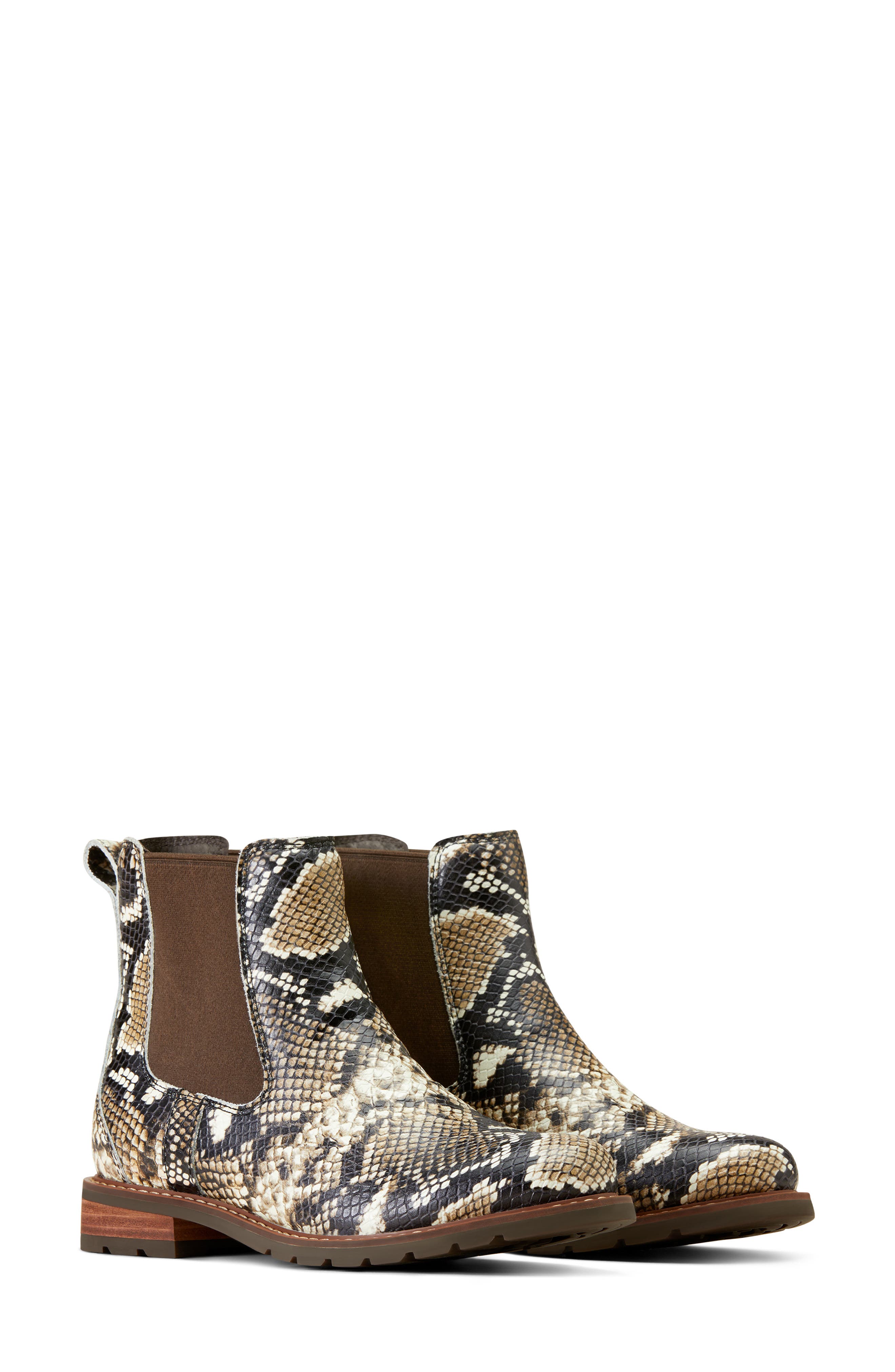 Ariat Wexford Waterproof Chelsea Boot, Alternate, color, Gray