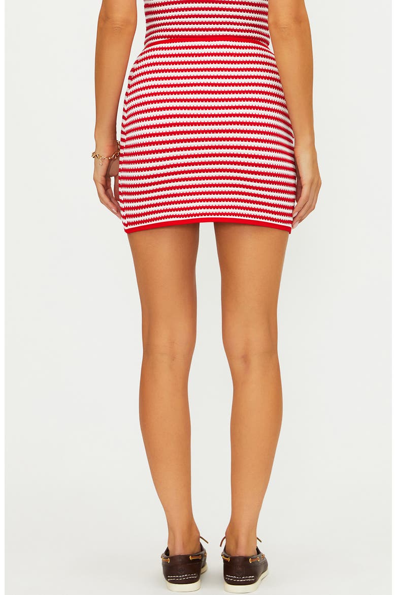 Eli Cover-Up Miniskirt, Alternate, color, CRIMSON STRIPE