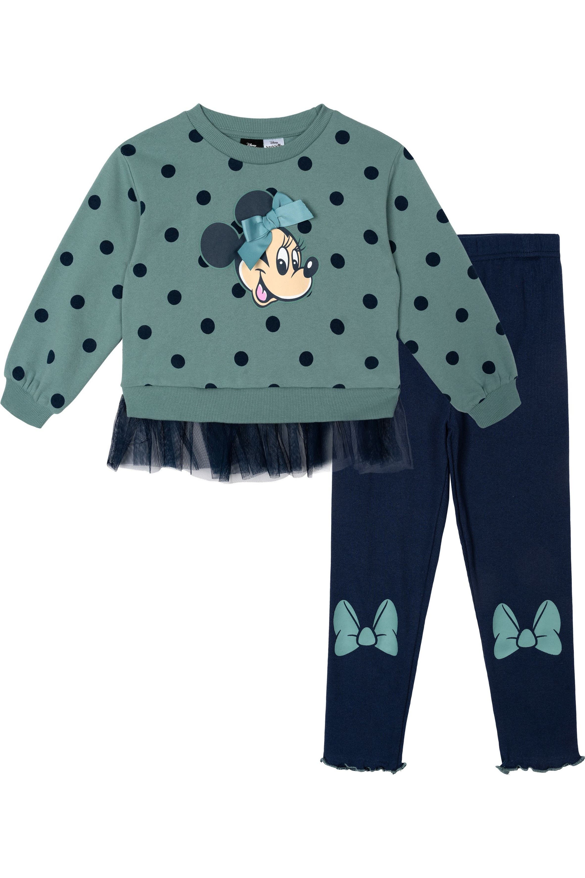 Minnie Polka Teal