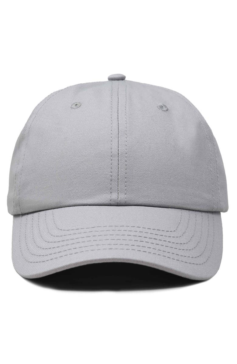 Dalix Classic Cotton Dad Cap, Main, color, Gray