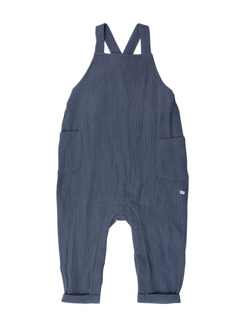Baby Boys Cotton Gauze Overall Jumpsuit