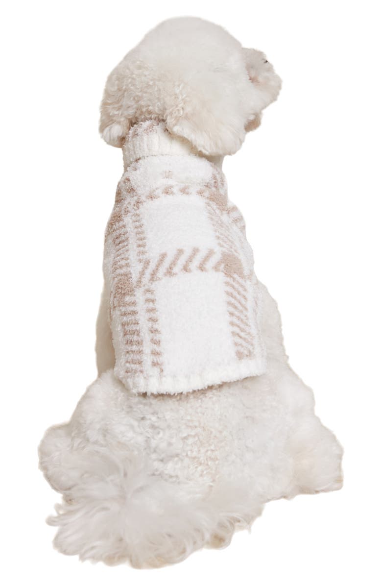 Barefoot Dreams<sup>®</sup> CozyChic<sup>®</sup> Plaid Pet Sweater, Alternate, color, 