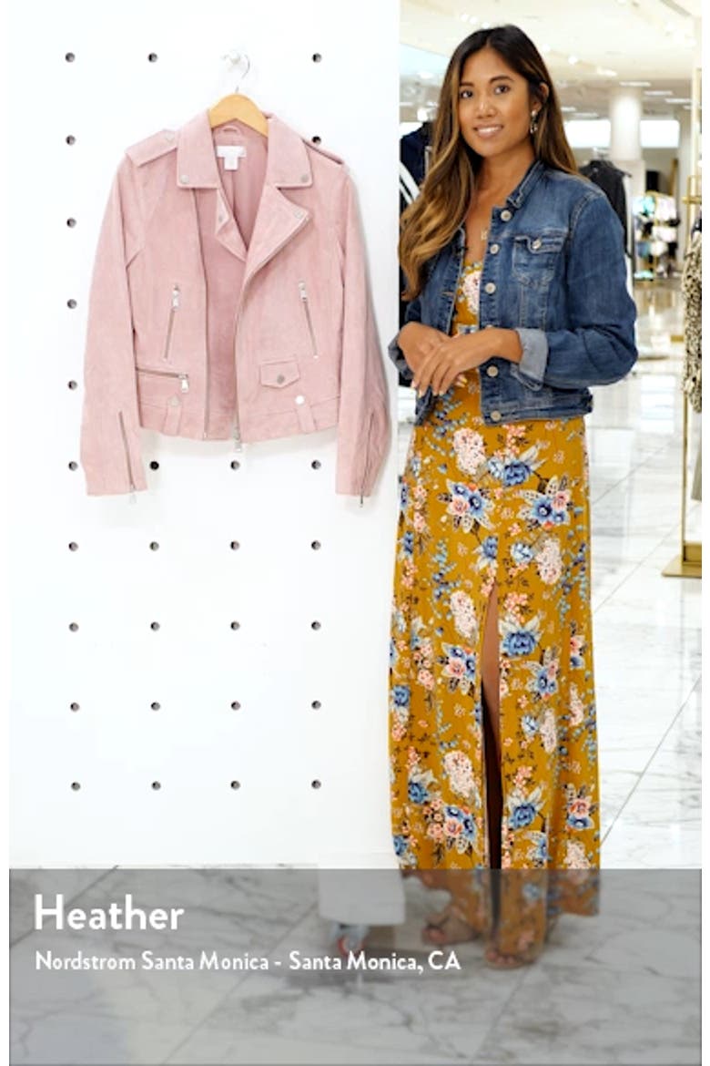 Suede Moto Jacket video