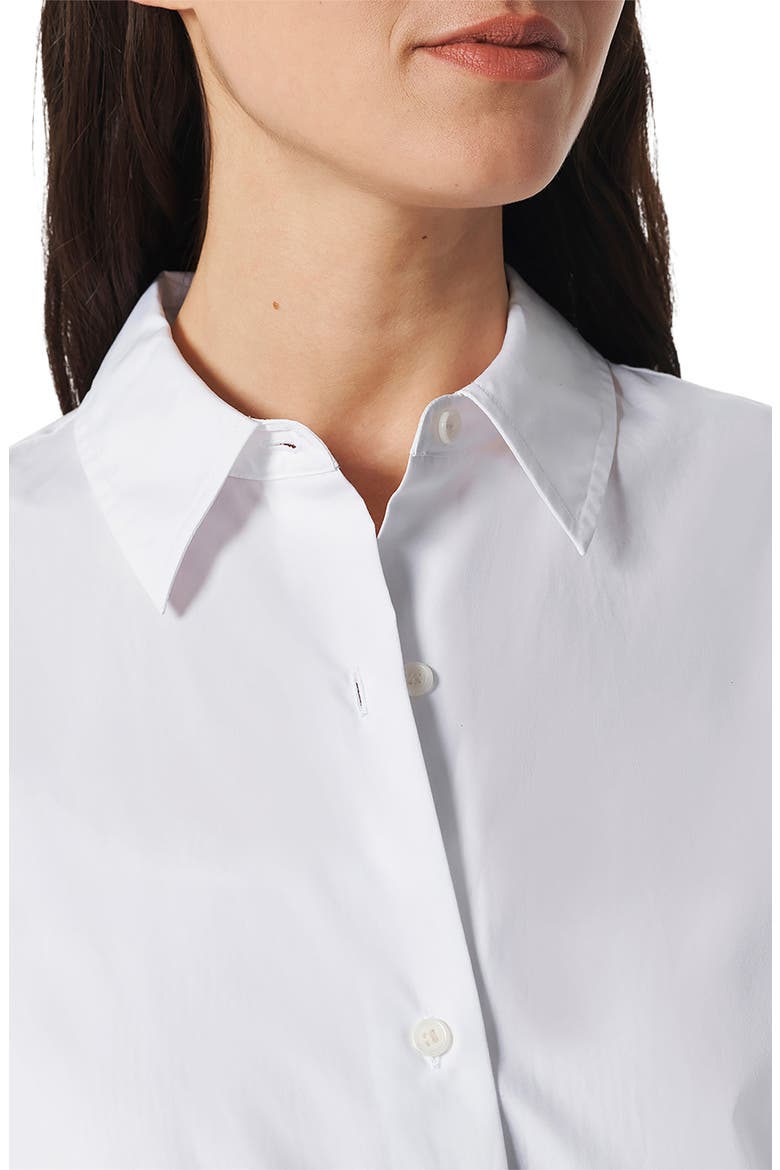 Amy Lace Short Sleeve Button-Up Shirt, Alternate, color, WHITE LACE