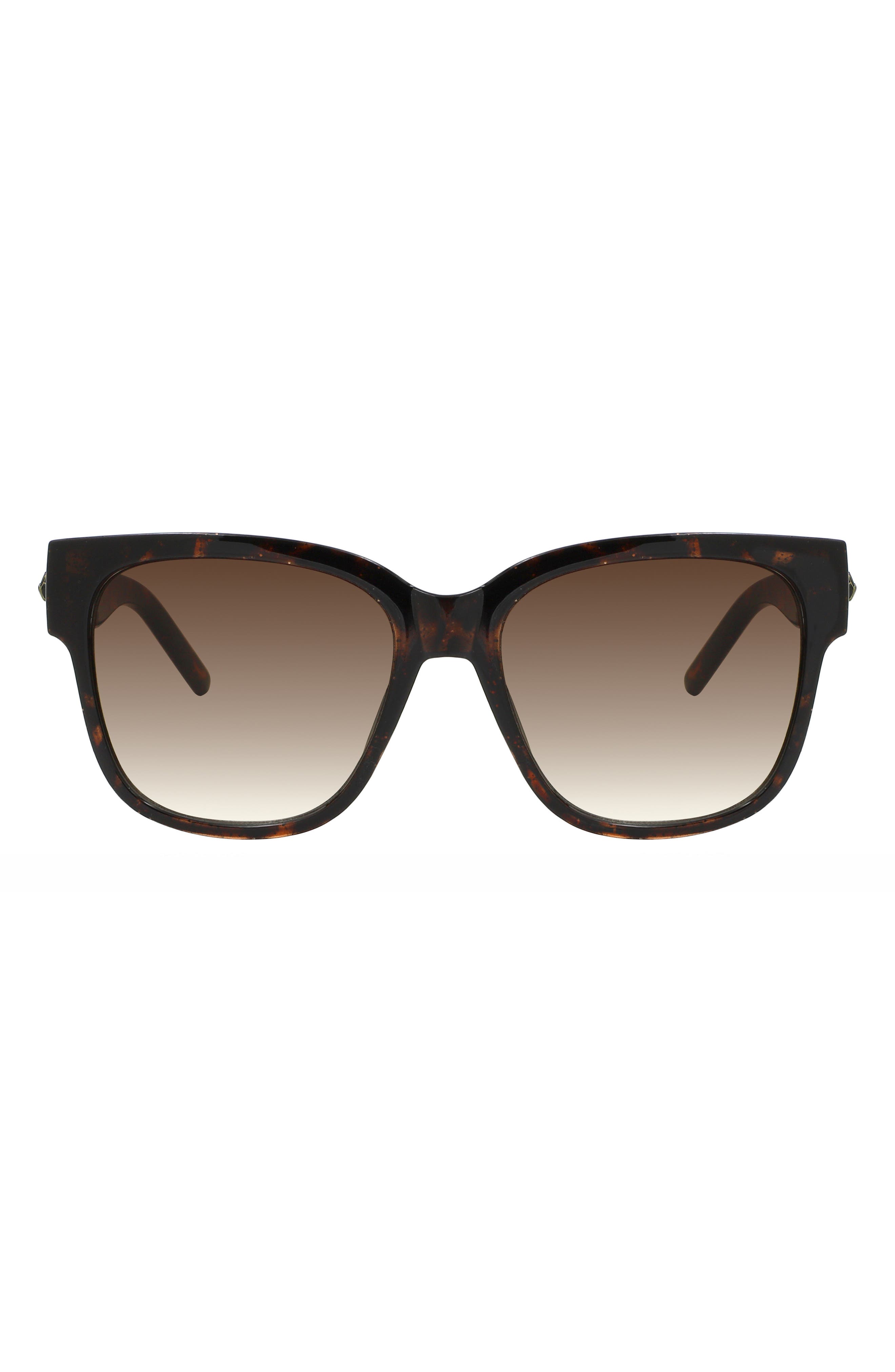 Kurt Geiger London 55mm Gradient Square Sunglasses