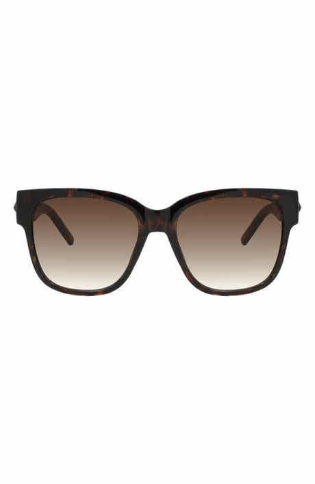 Kurt Geiger London 55mm Gradient Square Sunglasses