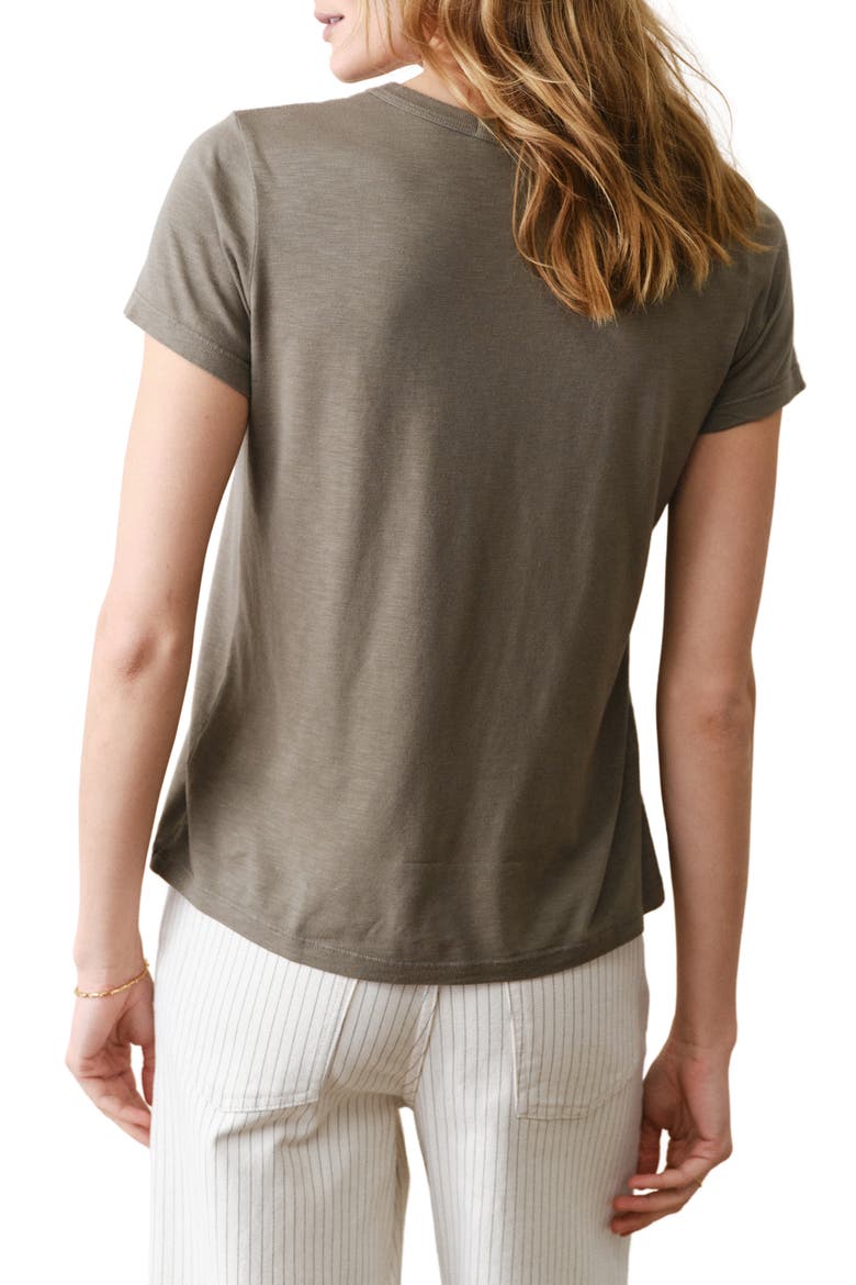 Tried & True Crewneck T-Shirt, Alternate, color, FADED OLIVE