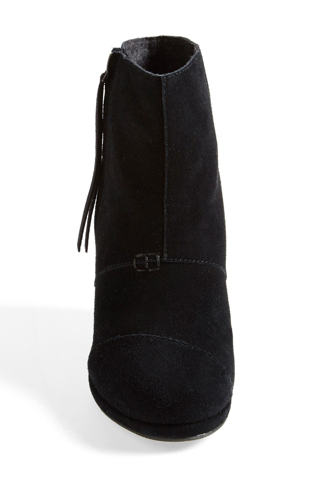 TOMS 'Desert' Wedge High Bootie, Alternate, color, 