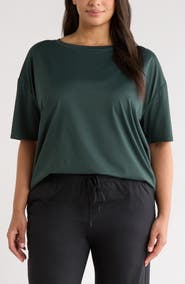 Zella Equilibrium Short Sleeve Cocoon T-Shirt