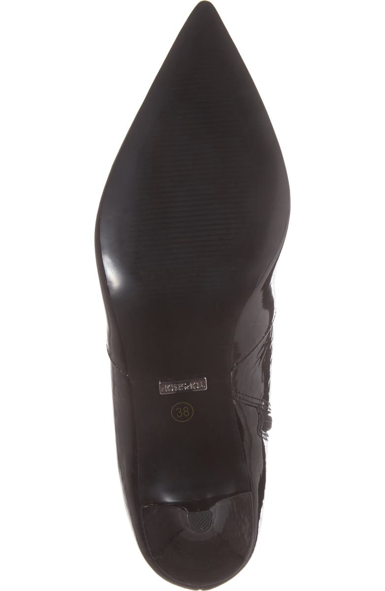 Topshop Abba Pointy Toe Bootie, Alternate, color,