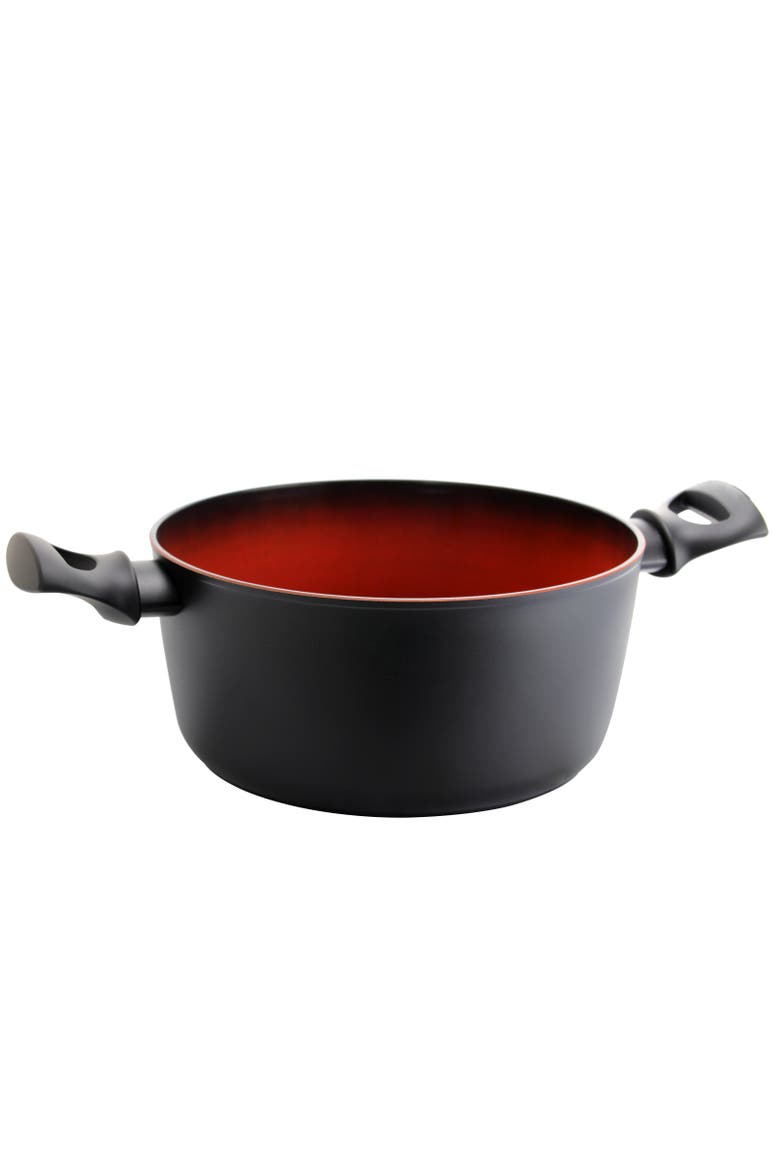 Terra-Cotta 4.75 Quart Aluminum Nonstick Dutch Oven, Alternate, color, Black