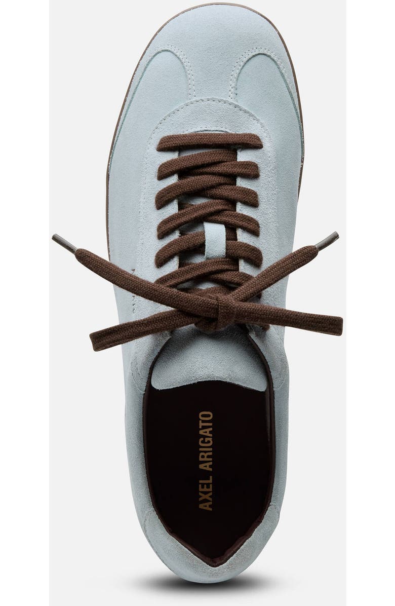 Axel Arigato Zane Suede Sneaker - Men's, Alternate, color, Light Blue/Dark Brown