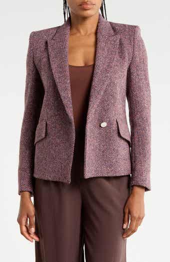 Jarinara Herringbone Wool Blend Blazer