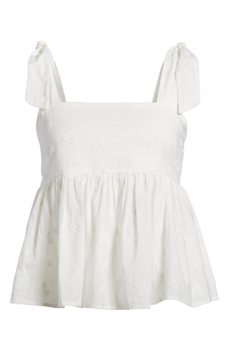 BP. Embroidered Peplum Tank, Alternate, color, 