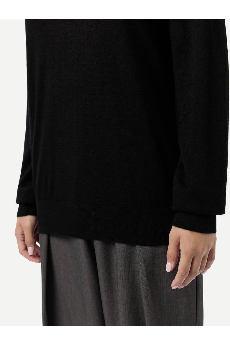 Women C-Neck Cashmere Sweater, Alternate, color, blue graphite