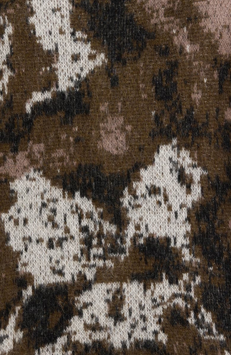 Carhartt Work In Progress Merton Cardigan, Alternate, color, Wild Dog Jacquard