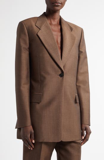 The Row Vermont Single Breasted Mohair & Wool Blazer | Nordstrom