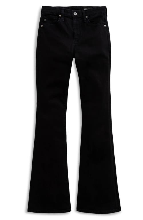 Ag Farrah Mid Rise Bootcut Jeans In Black