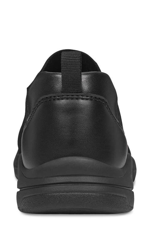Easy Spirit Astrid Pull-on Knit Sneaker In Black