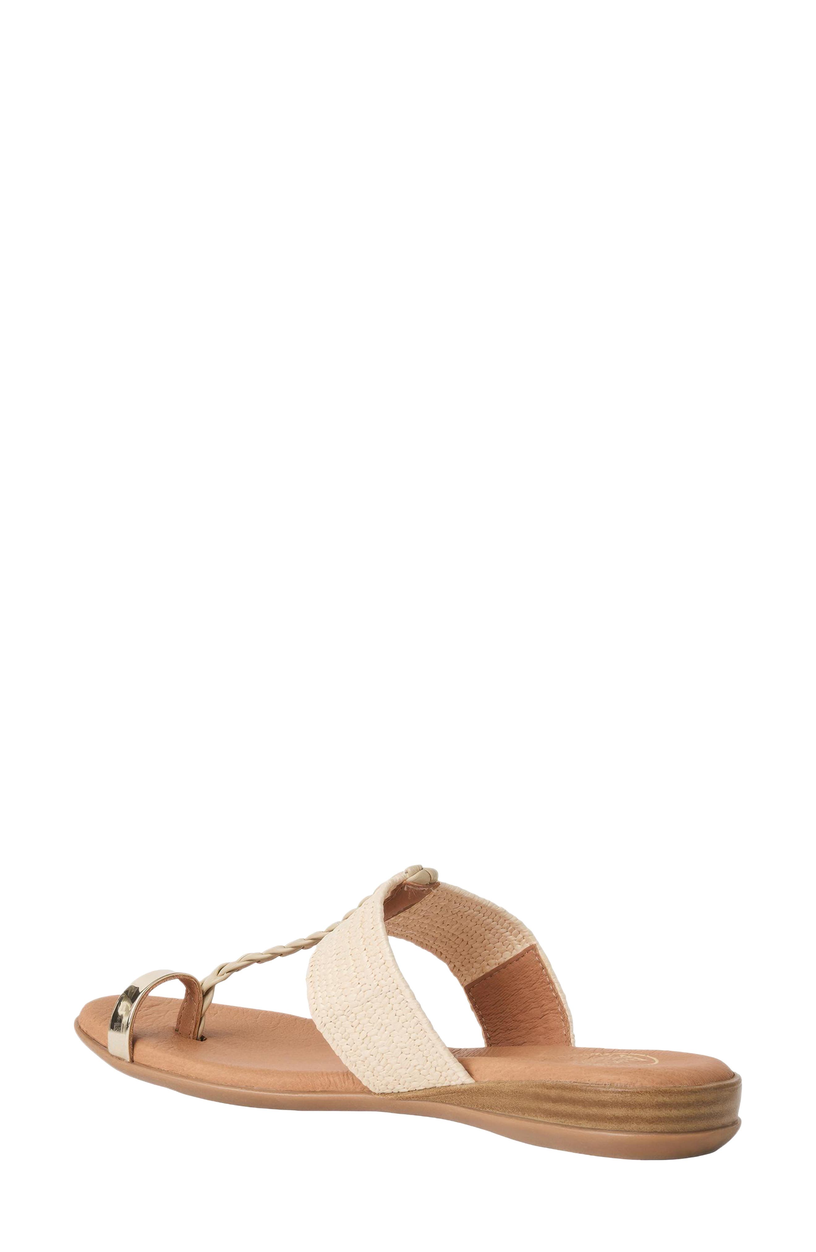 André Assous Neo Toe Loop Sandal, Alternate, color, Natural Raffia