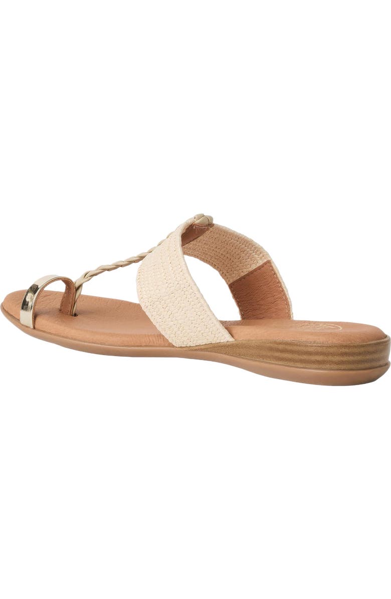 André Assous Neo Toe Loop Sandal, Alternate, color, Natural Raffia
