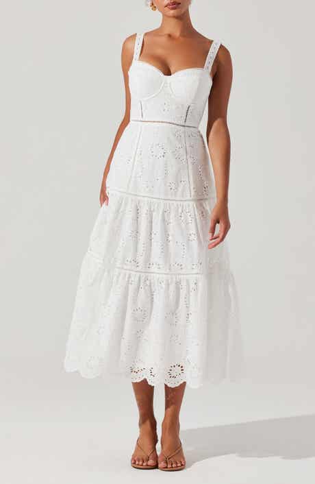 ASTR the Label Pellagia Eyelet Maxi Dress