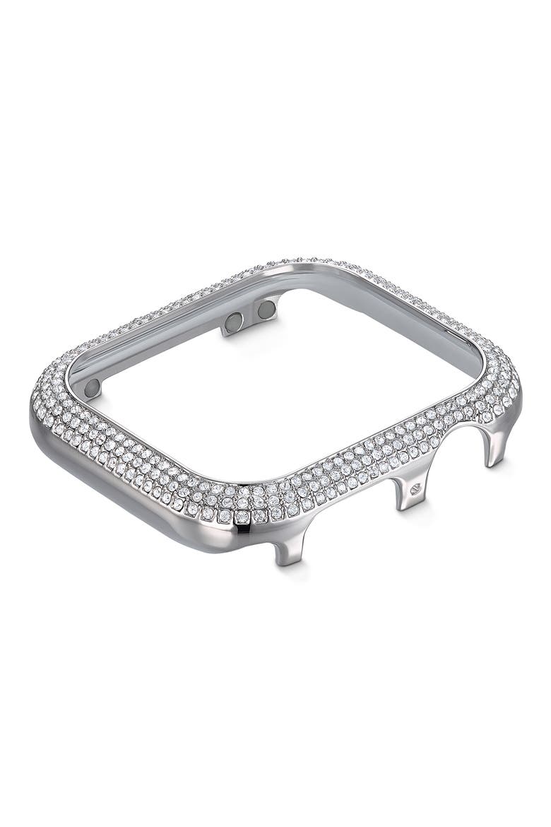 Pavé 40mm Apple Watch® Case Attachment, Alternate, color, SILVER