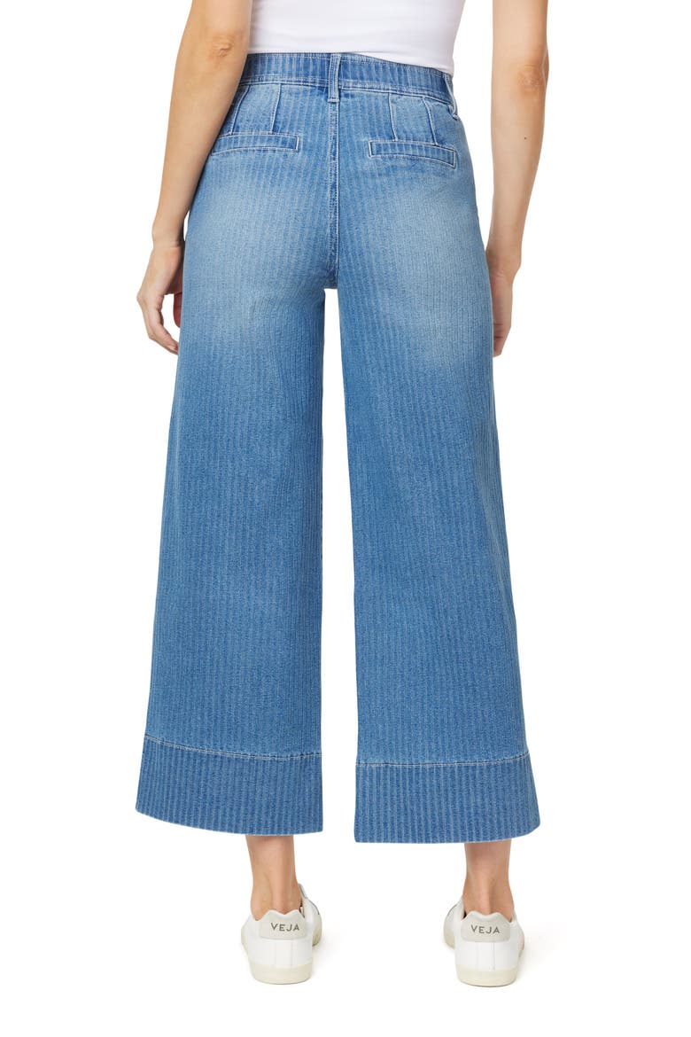 High Rise Comfort Waist Wide Leg Crop Jeans, Alternate, color, STELLA