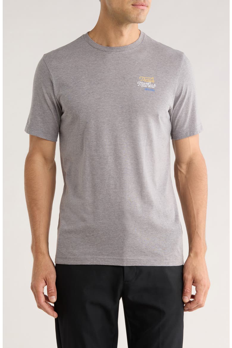 Remote Areas Cotton Graphic T-Shirt, Main, color, HEATHER MEDIUM GREY