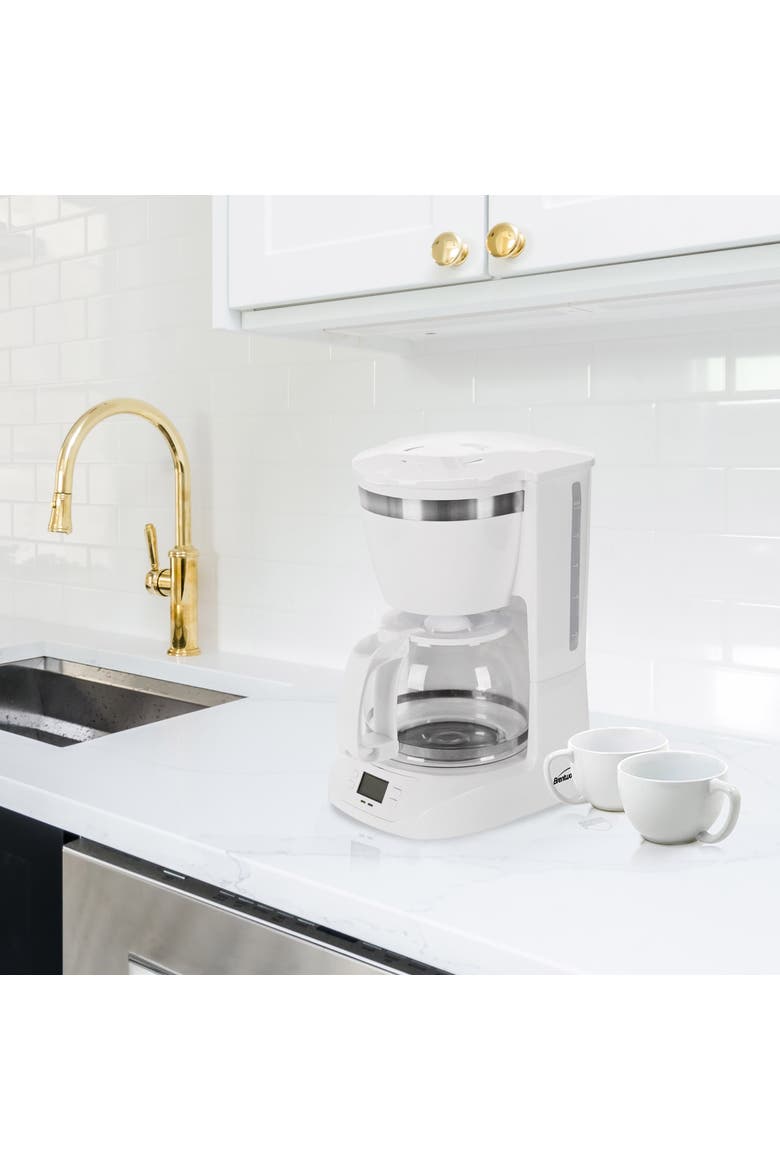 10 Cup Digital Coffee Maker, Alternate, color, White