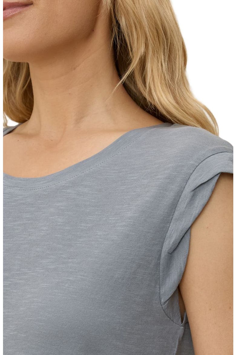 Organic Cotton Featherweight Slub Muscle Tee, Alternate, color, Smoke Blue
