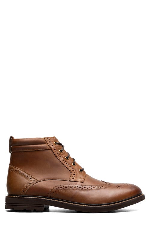 Nunn Bush Odell Ii Wingtip Boot In Tan Ch