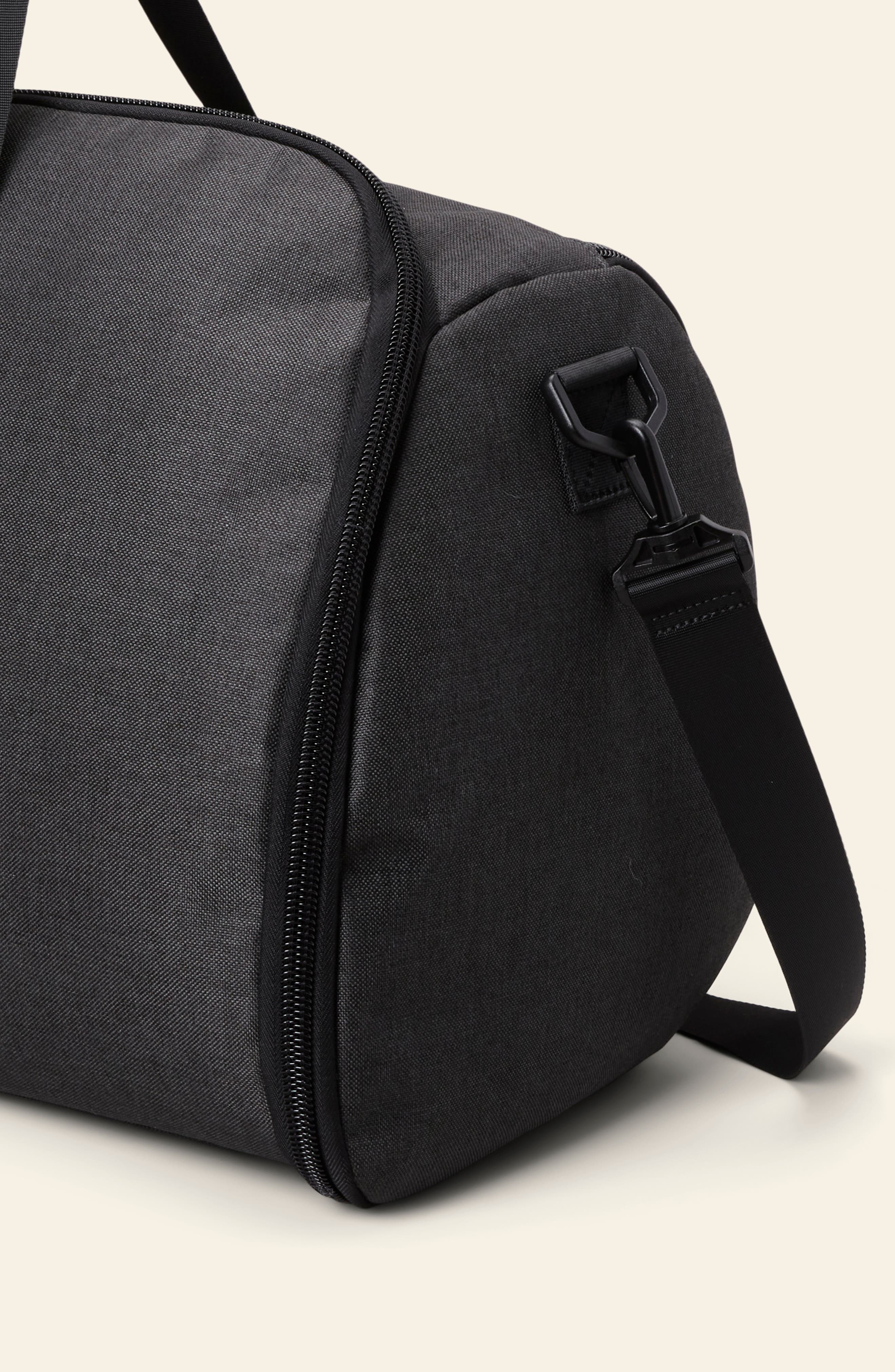 Uncommon Goods Easy Store 2-in-1 Garment Weekender Bag, Alternate, color, Black