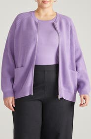 Universal Standard Vicki Zip-Up Cardigan