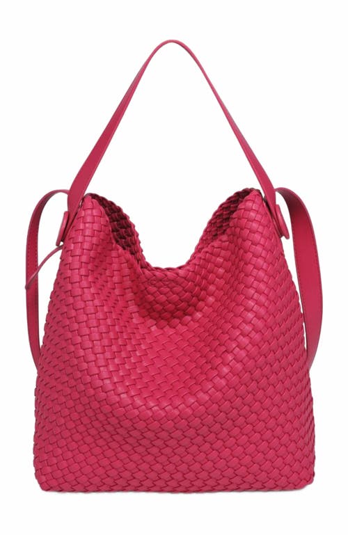 MODA LUXE Edith Hobo Bag in Fuchsia at Nordstrom