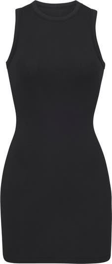 Stretch Cotton Rib Tank Dress