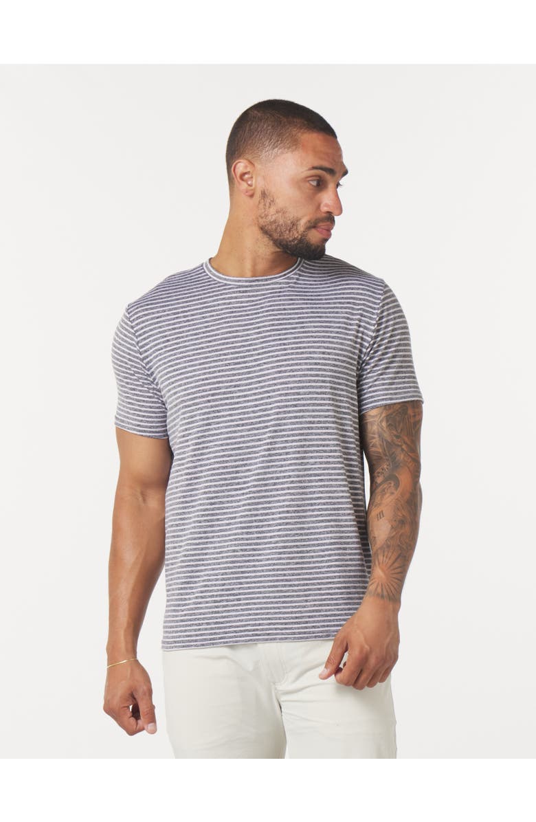GLYDER Salton 2.0 Short Sleeve, Main, color, Black/White Stripe