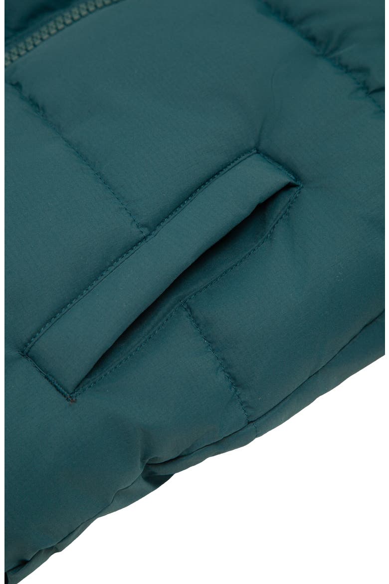 Fleece Lined Cloud Hooded Jacket, Alternate, color, Forest pine