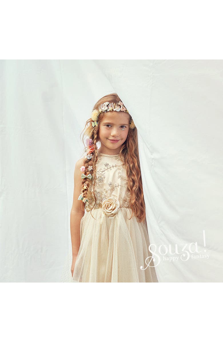 Souza Noraline Fancy Dress, Alternate, color, Gold