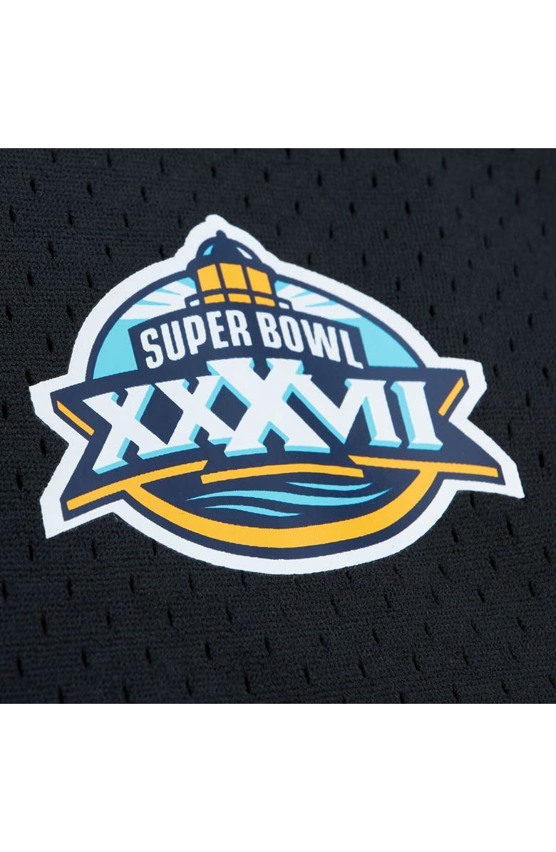 Mitchell & Ness Men's Mitchell & Ness Charles Woodson Black Oakland Raiders Retired Player Name & Number Mesh Top, Alternate, color, Black