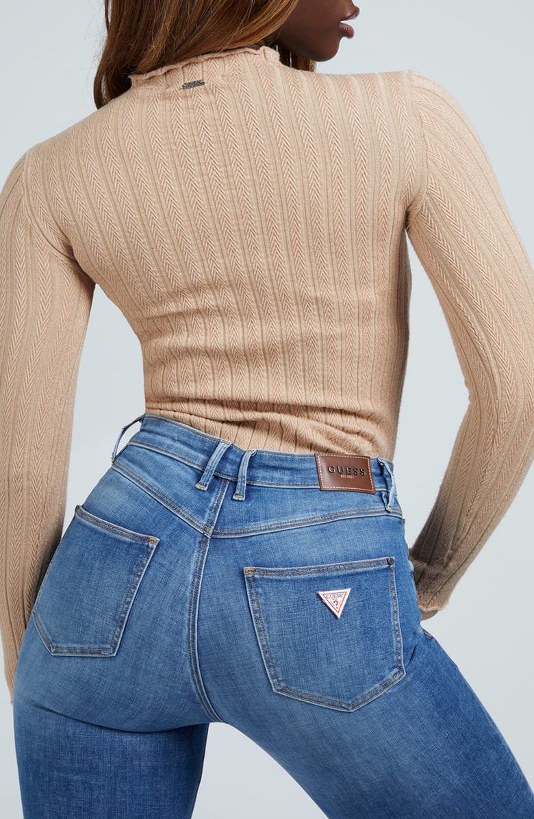 GUESS Isidora Funnel Neck Sweater, Alternate, color, 