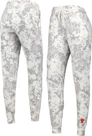LUSSO Women's Lusso White Chicago Bulls Melissa Tri-Blend Jogger Pants