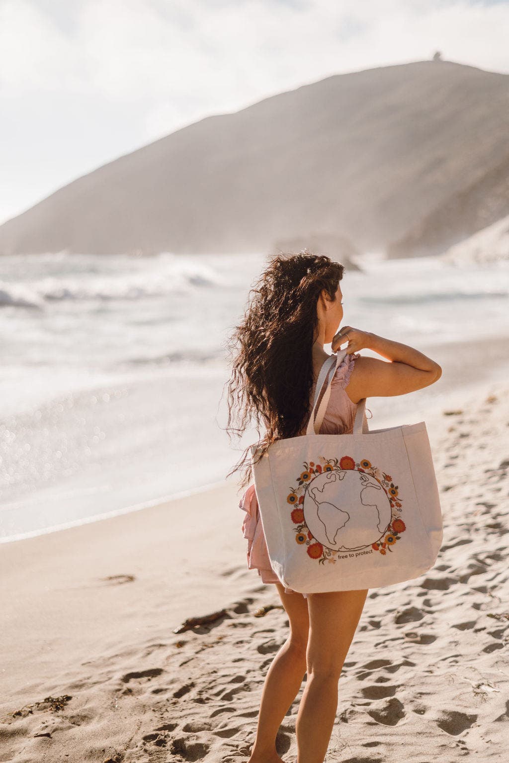 The Tote Project Free to Protect | Tote, Alternate, color, Natural