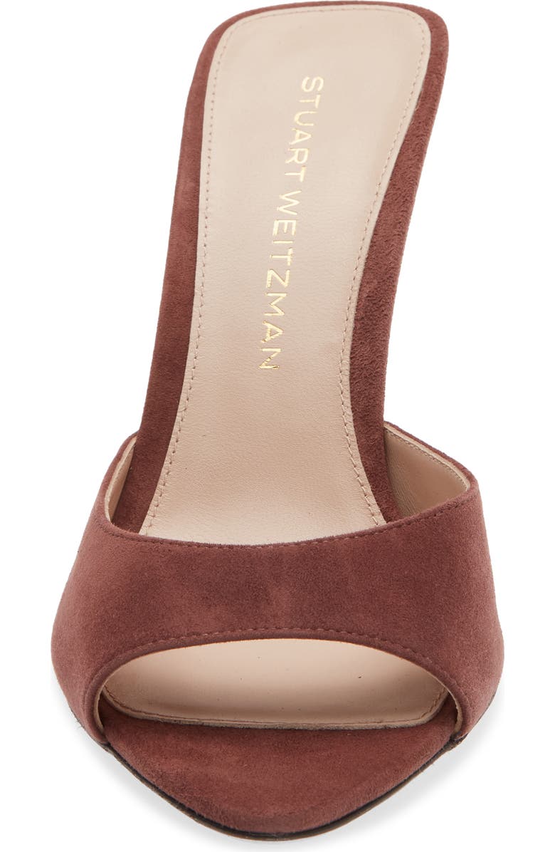 Stuart Weitzman Lexington Mule 85, Alternate, color, Brownstone
