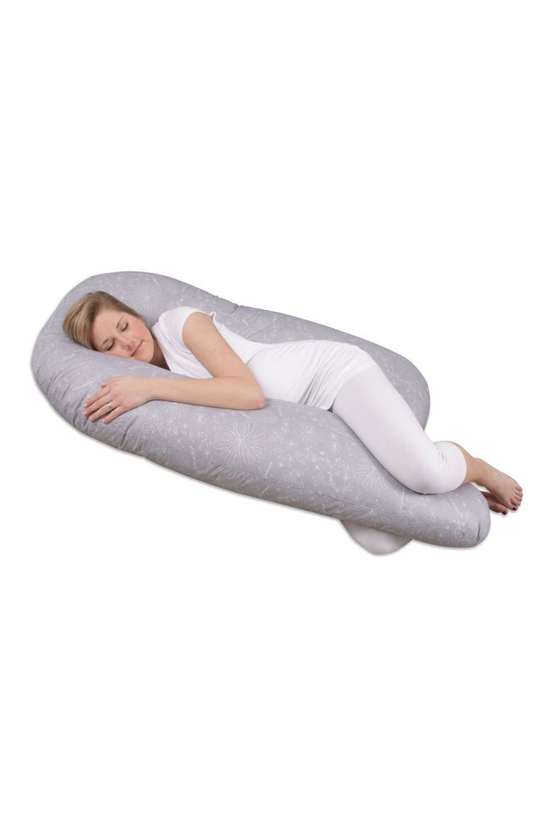 Back 'N Belly® Chic Contoured Pregnancy Support Pillow, Alternate, color, FLORAL LACE