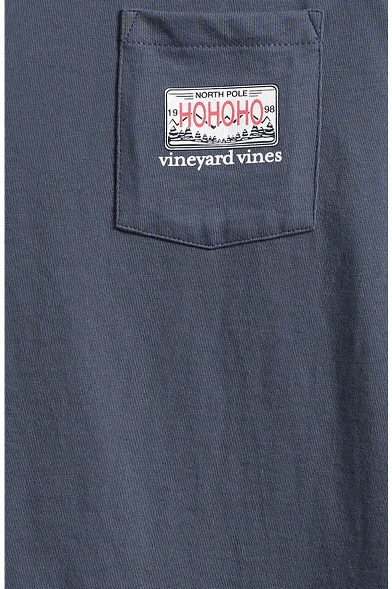 Kids' Ho Ho Drive Long Sleeve Graphic Tee, Alternate, color, ASH GRAY